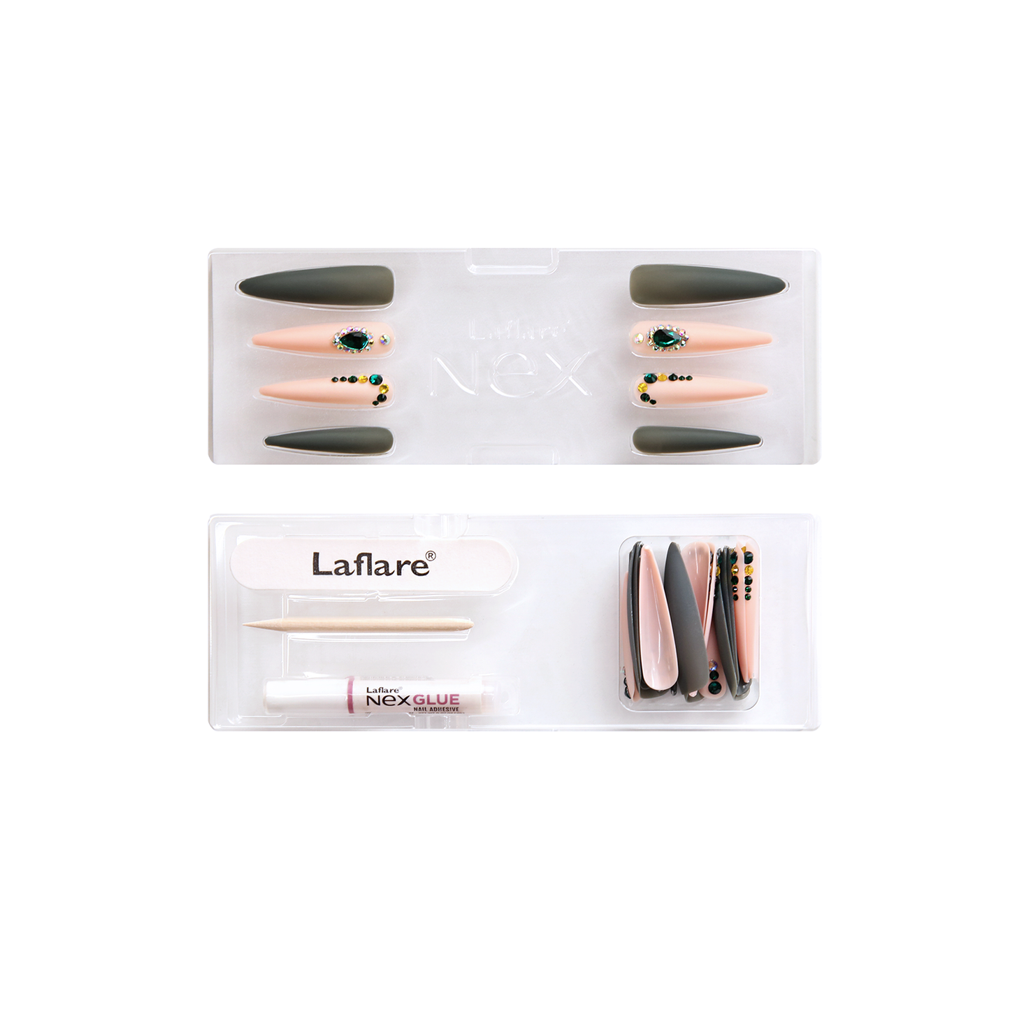 NEX NAIL TIP-EXTRA LONG_STILETTO_STB009