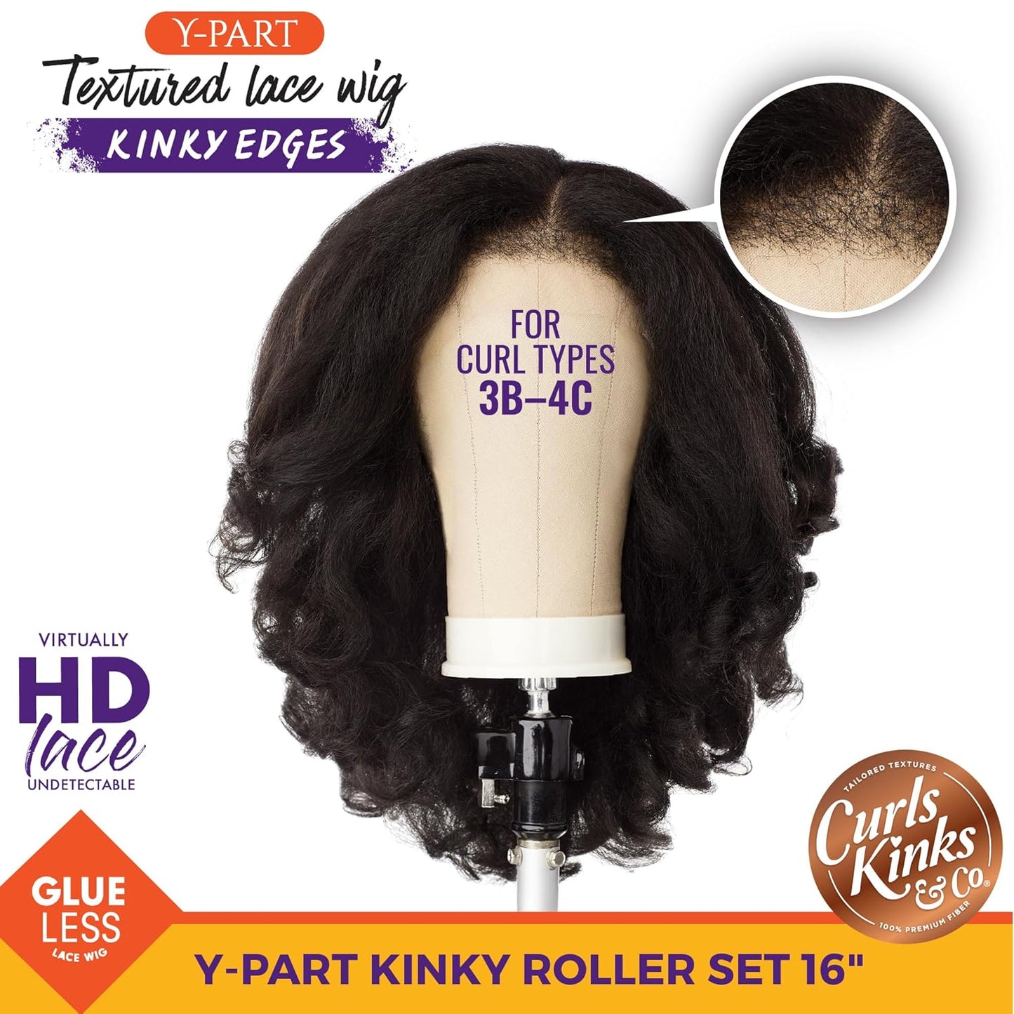 Sensationnel Curls Kinksandco Kinkyedges Wig