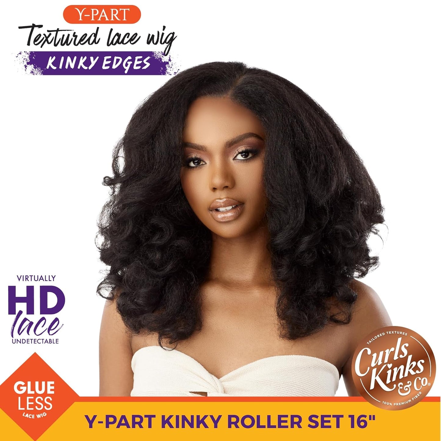 Sensationnel Curls Kinksandco Kinkyedges Wig