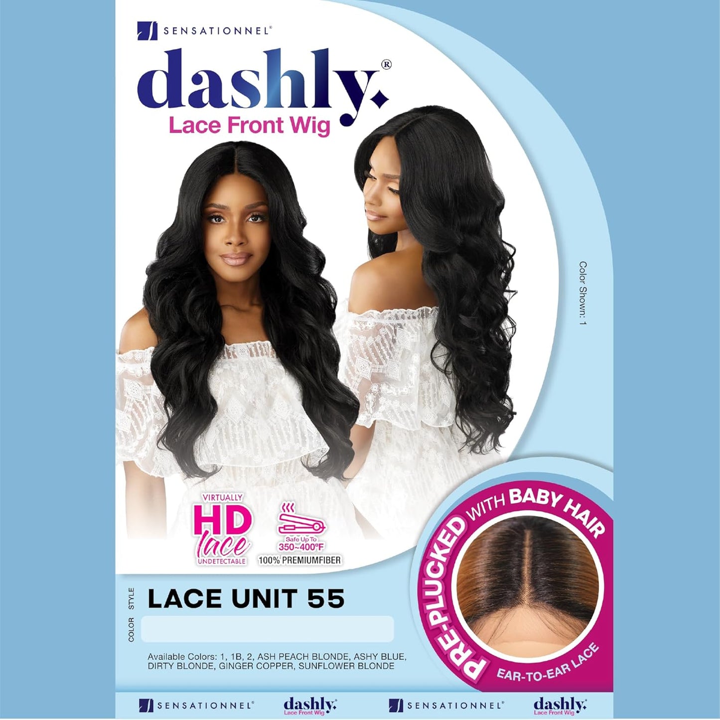 Sensationnel Dashly Lace Front Wig  Unit 55