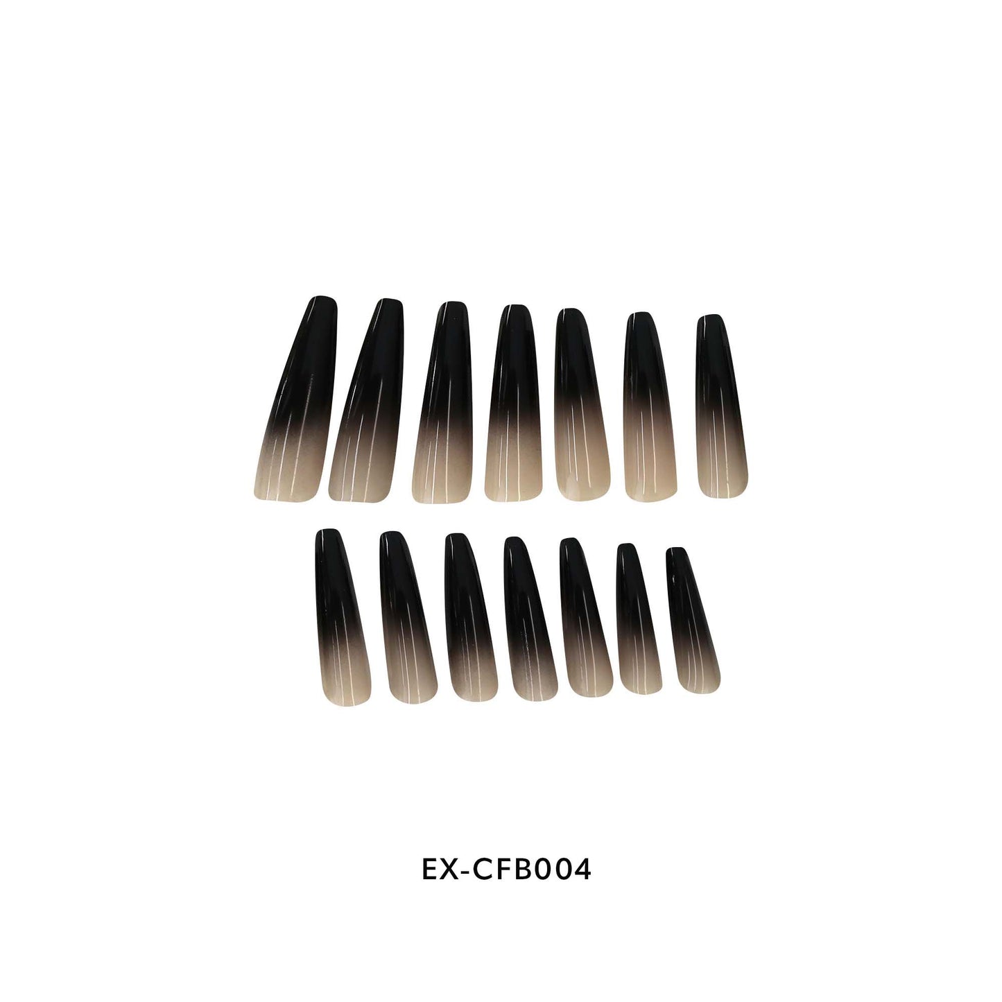 NEX NAIL TIP - EXTRA LONG_COFFIN