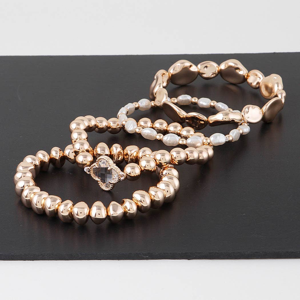 Shimmering Elegance Bracelet Set