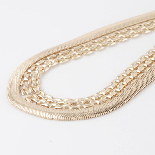 Box Chain Choker Necklace