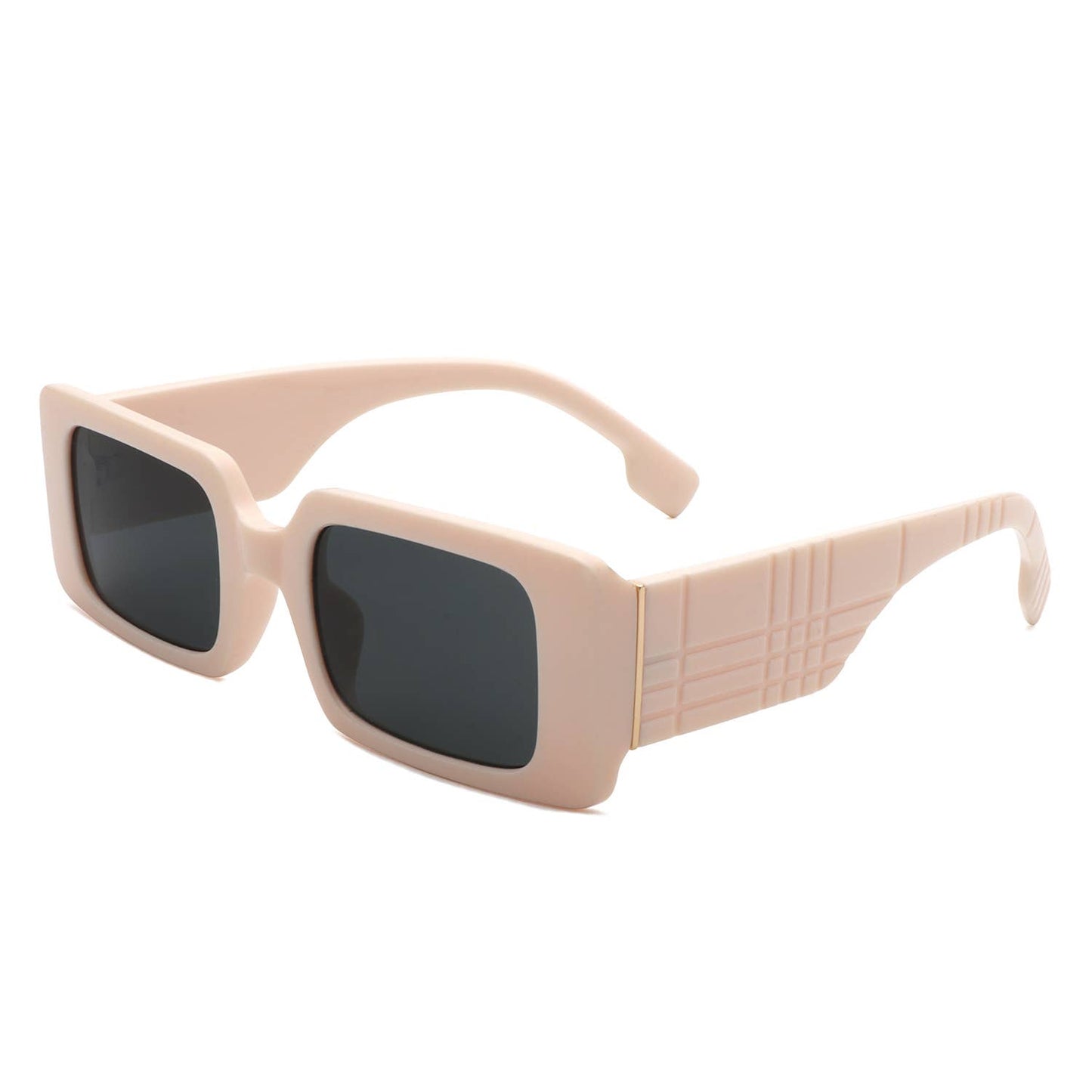 Retro Square Thick Frame Fashion Rectangle Sunglasses