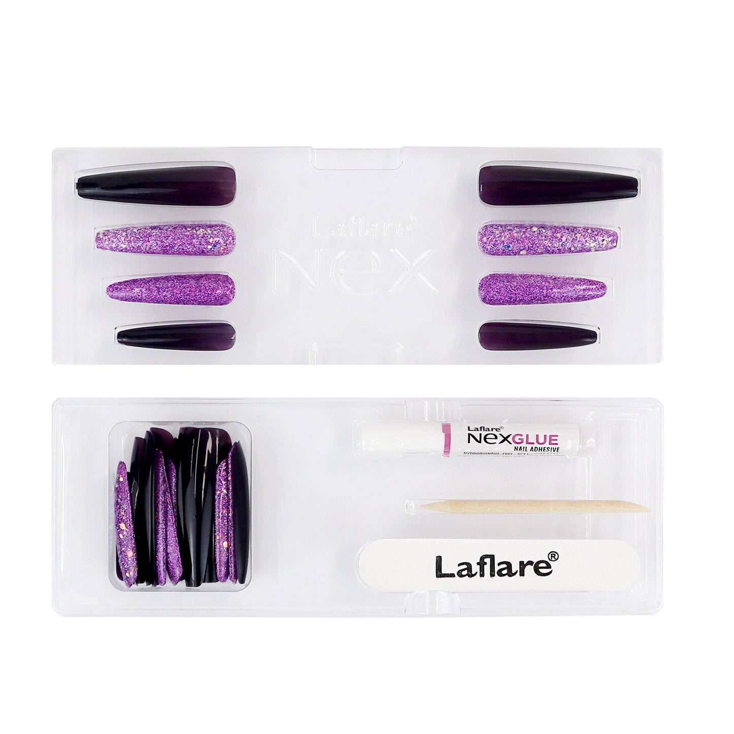 NEX NAIL TIP - EXTRA LONG_COFFIN