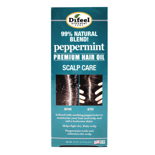Peppermint Scalp Care Hair Oil 2.5 oz.
