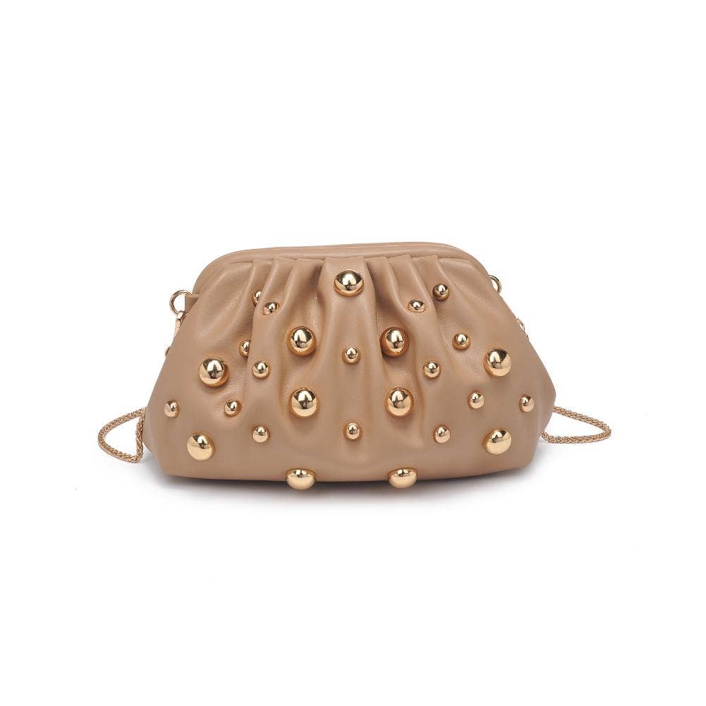 Carey Studded Clutch