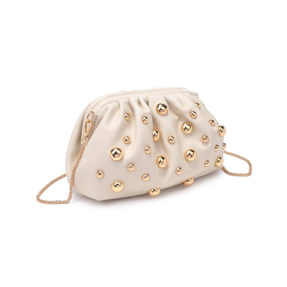 Carey Studded Clutch