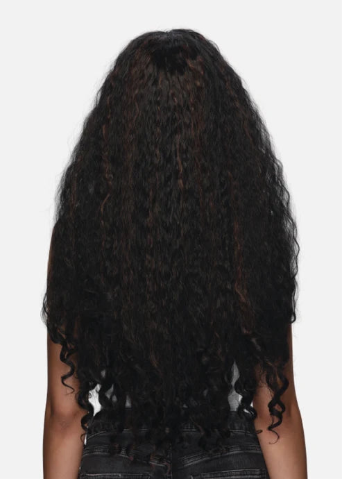 26” LOOSE BURMESE CURLY HEAD BAND WIG