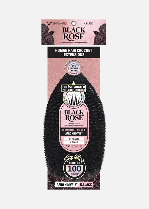 BLACK ROSE HH Crochet Extension- Afro Kinky