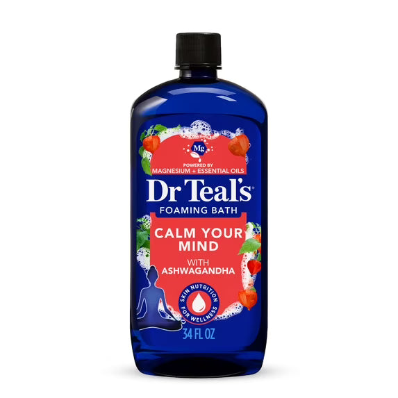 DR TEALS FOAM BATH ASHWAGANDH 34