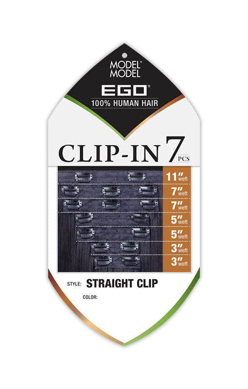 MMHO EGO STRAIGHT CLIP 7PCS 18" 2