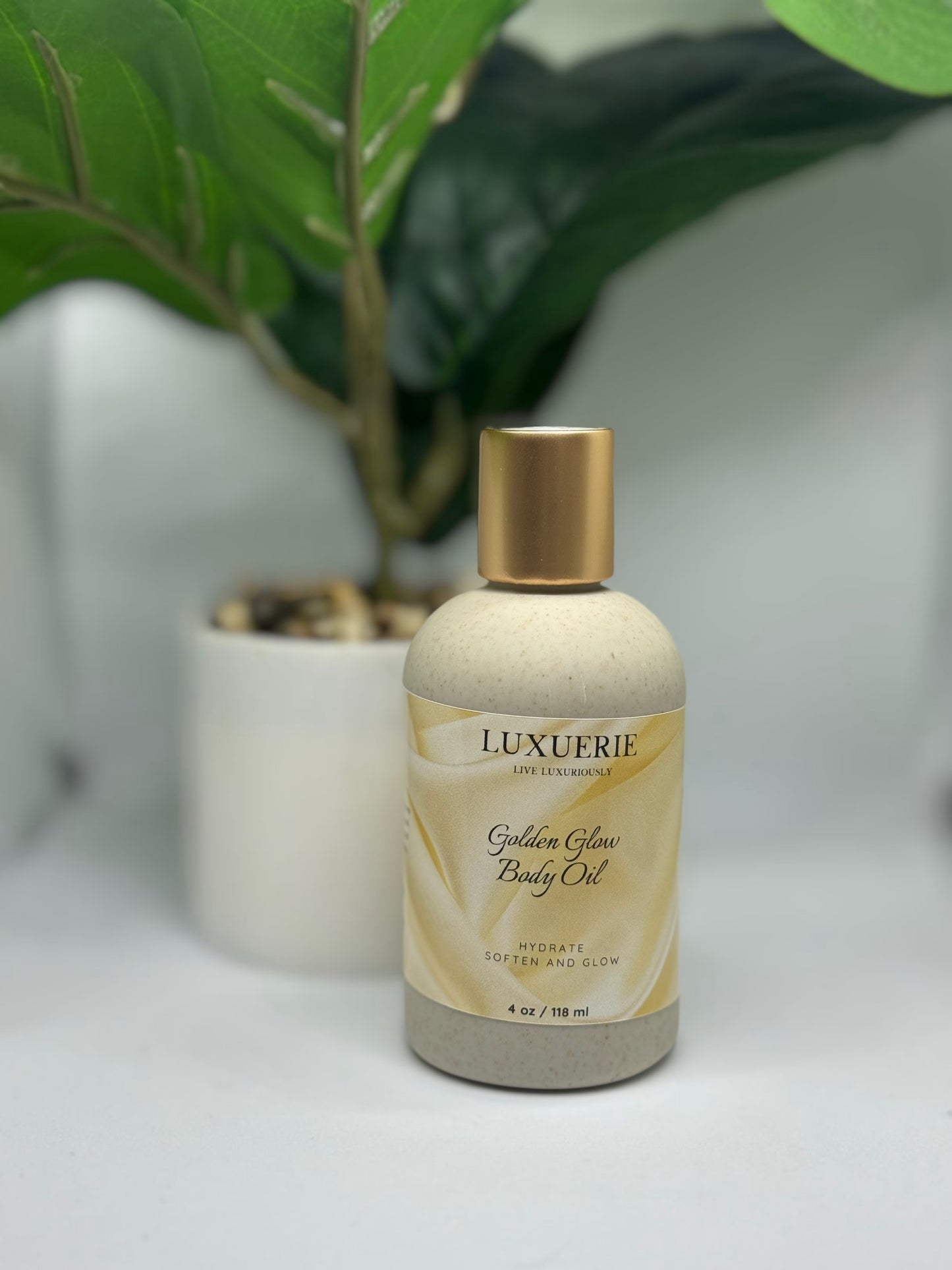 Luxuerie Golden Glow Body Oil Small