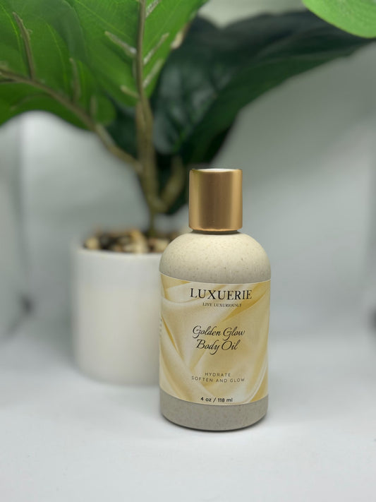 Luxuerie Golden Glow Body Oil Small