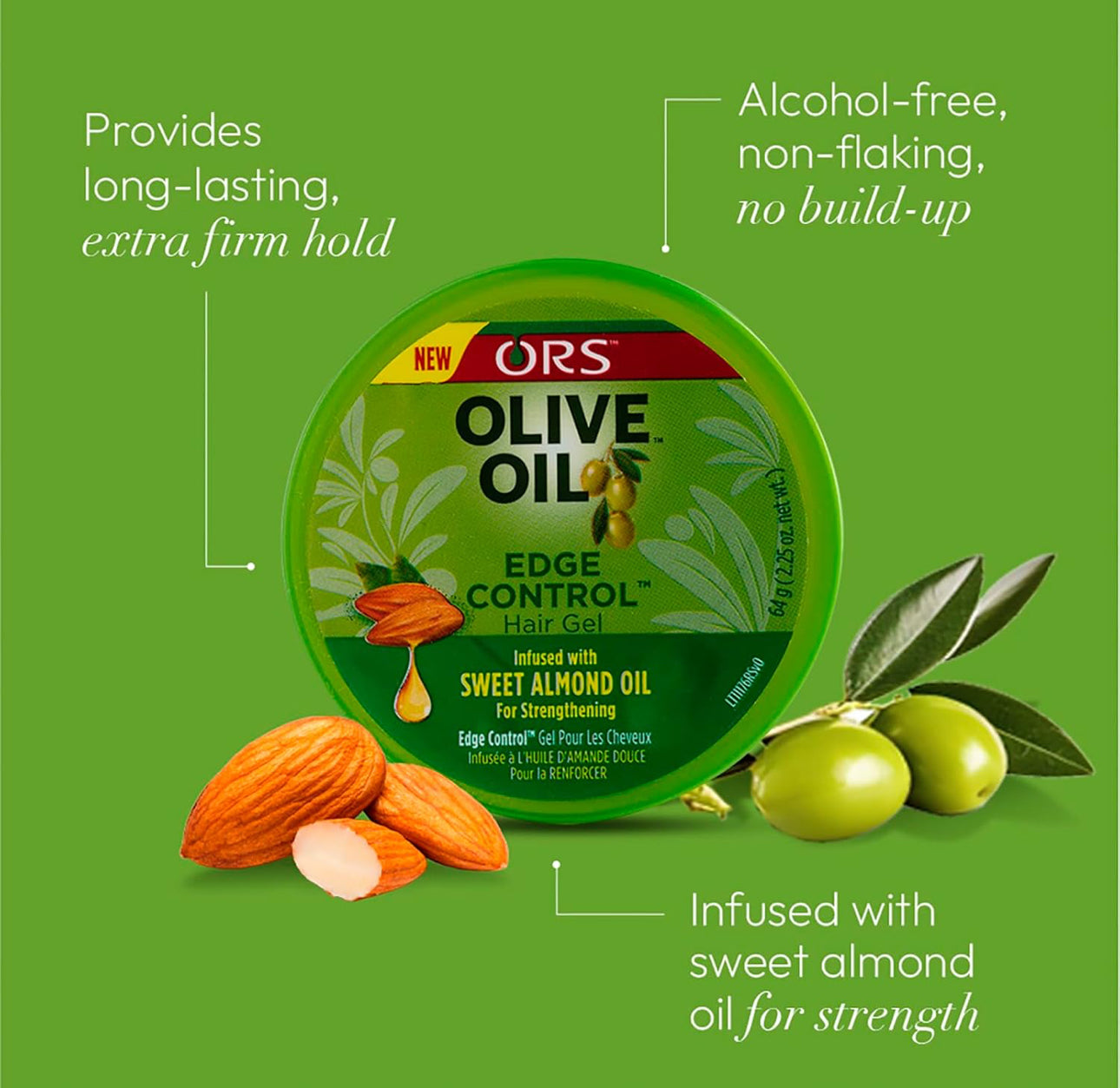 ORS OLIVE EDGE CONTROL GEL2.25Z