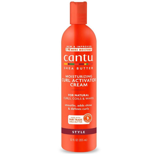 CANTÙ NATURAL HAIR MOISTURIZING CURL ACTIVATOR CREAM 12oz