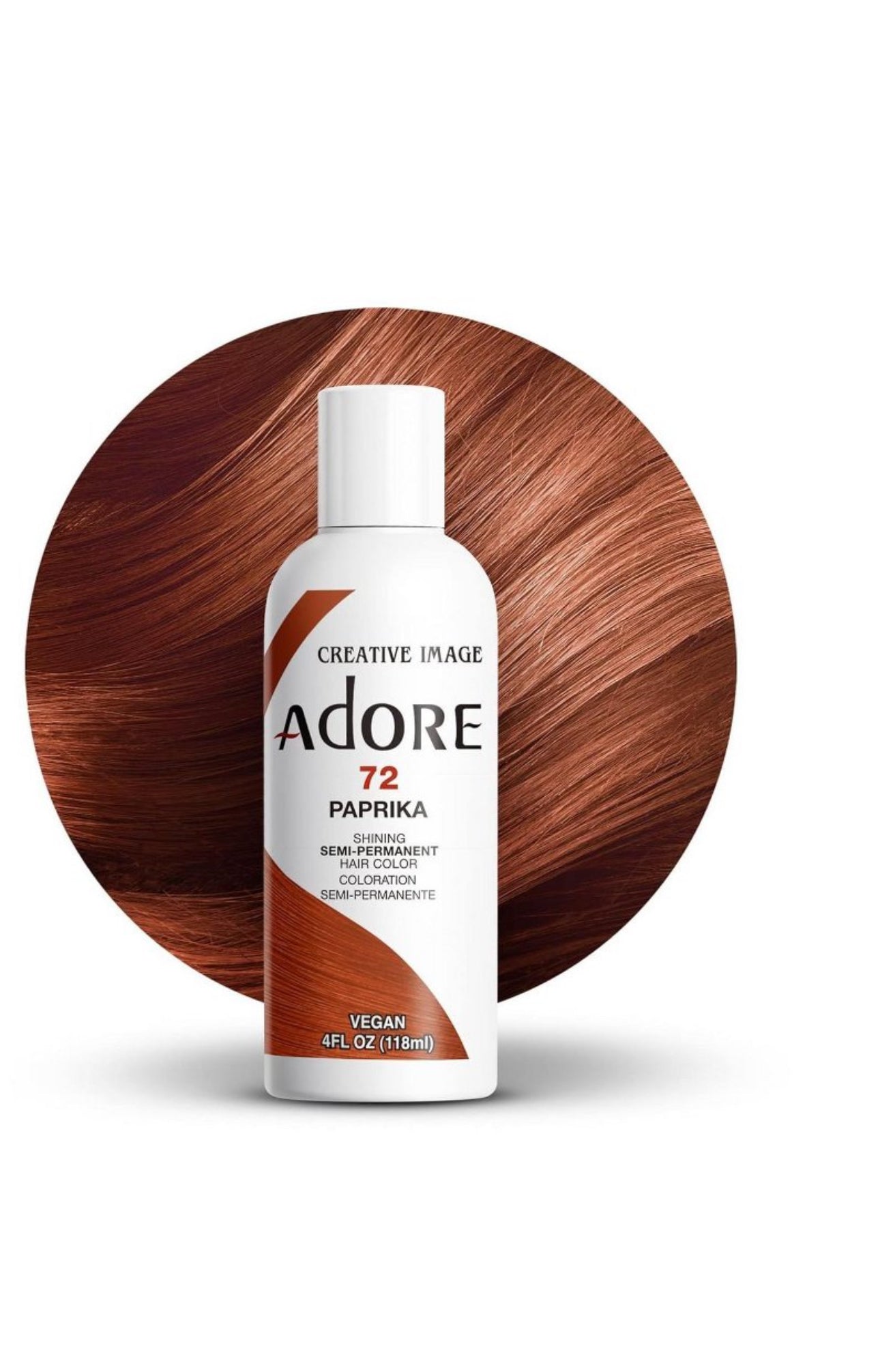 ADORE	SEMI	H/C	72	PAPRIKA 4OZ