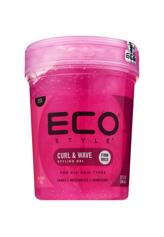 ECO STYLE GEL PINK CRL&WAVE 32Z
