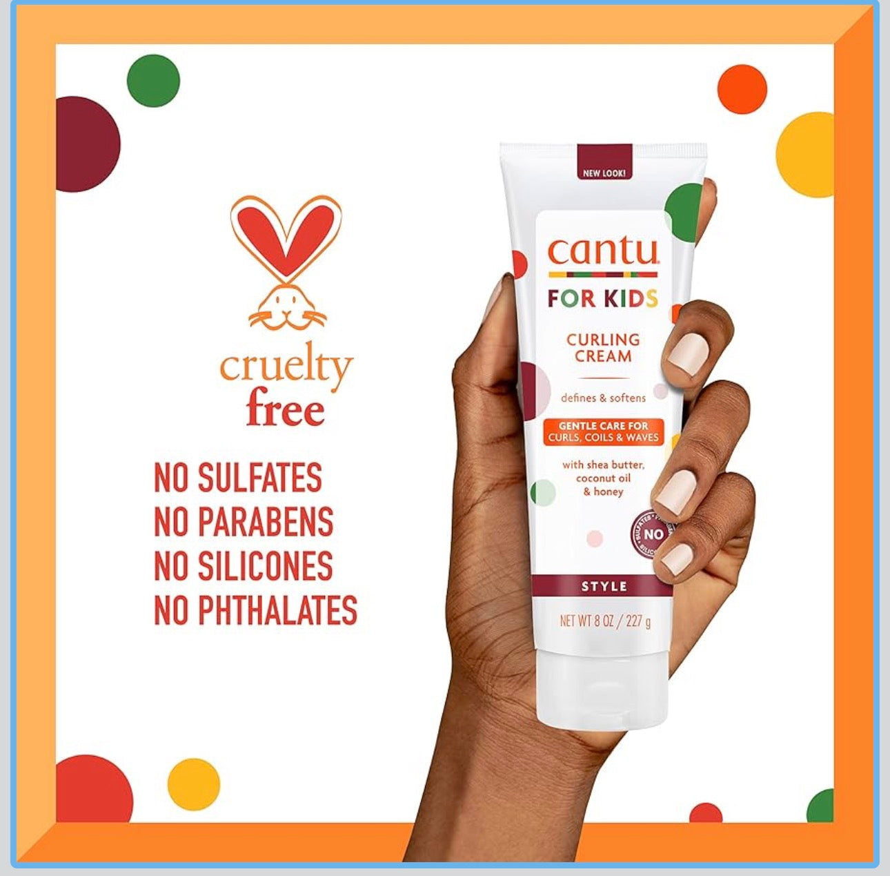CANTU KIDS CURLING CREAM 8OZ