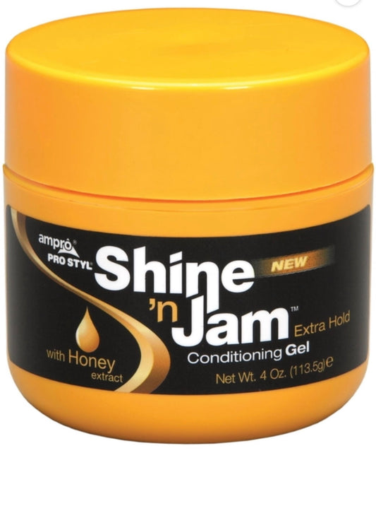 AMPRO SHINE N JAM GEL XHLD 4OZ