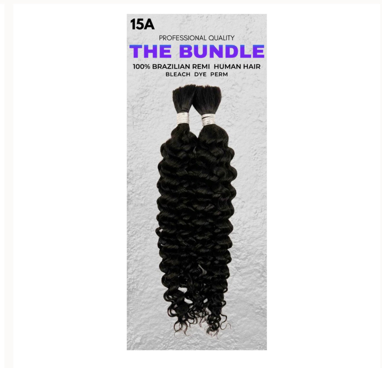 Bundle Bulk Human Hair Boho Loc – Water Wave & Deep Wave