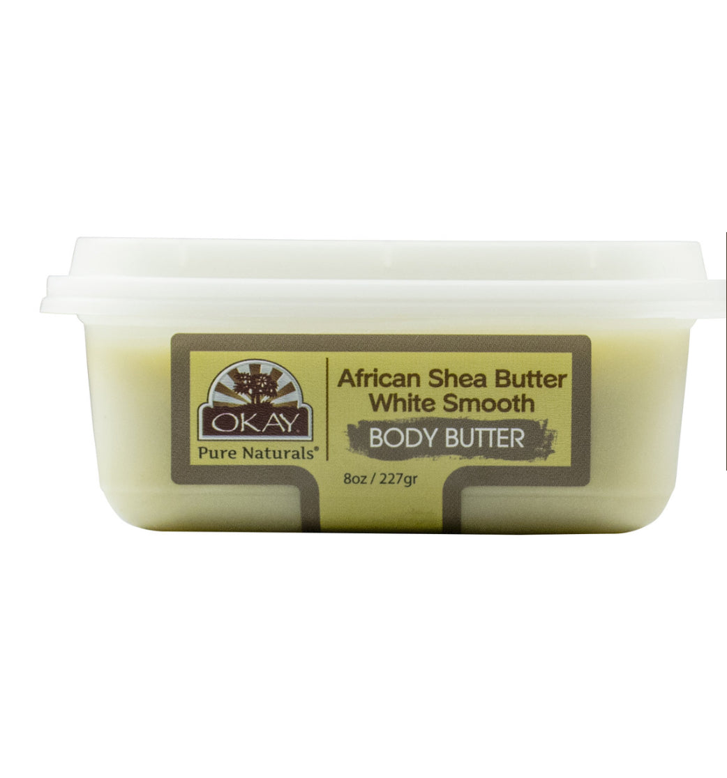 OKAY SHEA BUTTER SMOOTH WHITE 7oz