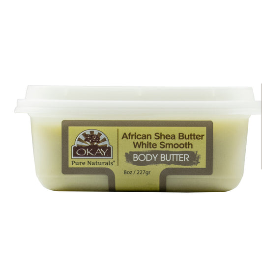 OKAY SHEA BUTTER SMOOTH WHITE 7oz