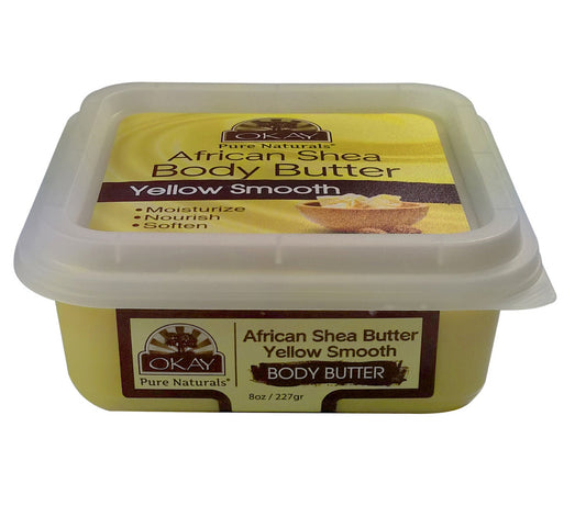 OKAY SHEA BUTTER SMOOTH YELLOW 7oz