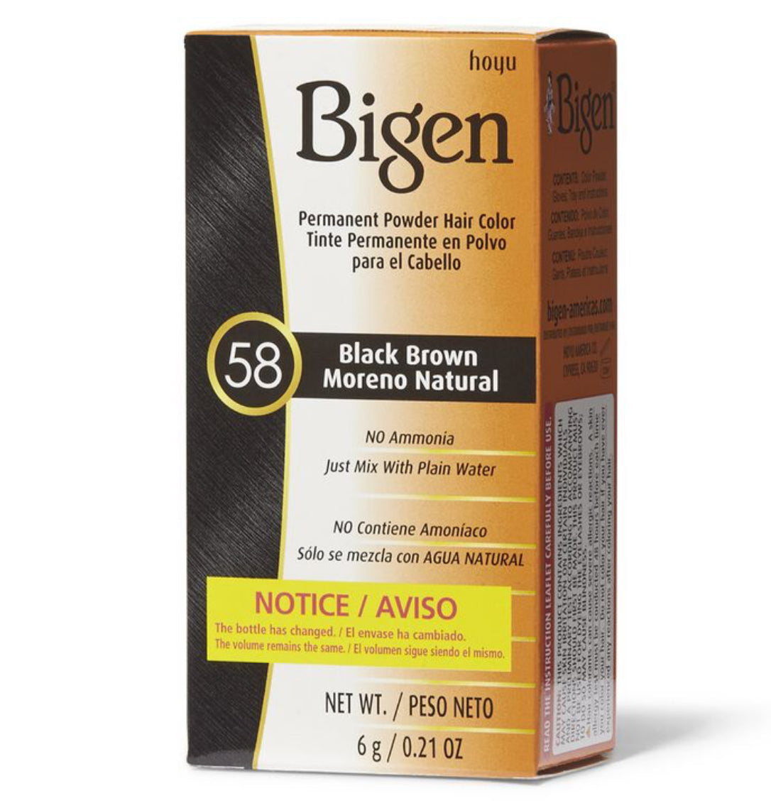 BIGEN HAIR COLOR 58