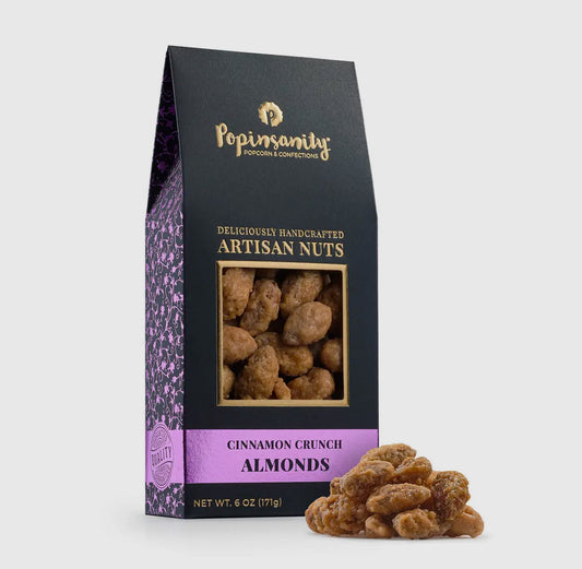 Cinnamon Crunch Almonds | Gourmet Candied Nuts