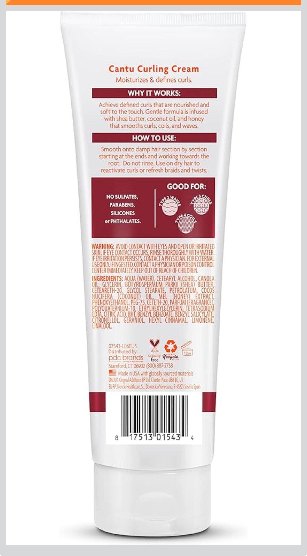 CANTU KIDS CURLING CREAM 8OZ
