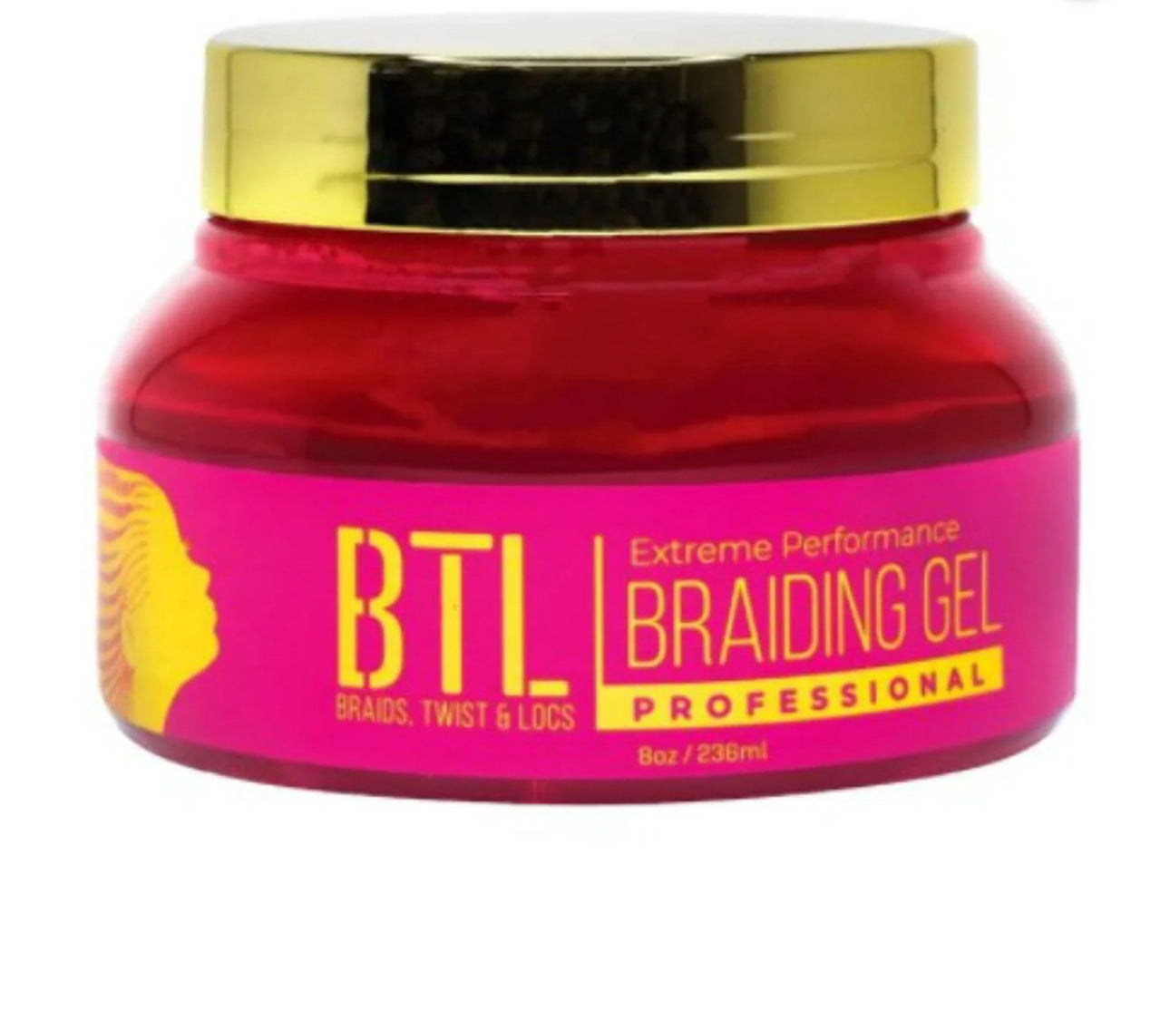 BTL BRAID GEL EXTREME PNK 8OZ