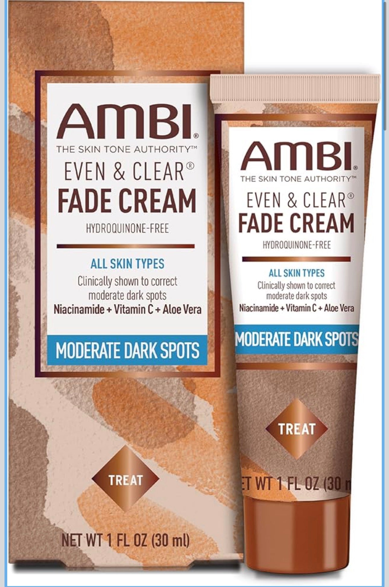 AMBI EVEN & CLEAR FADE CREAM
