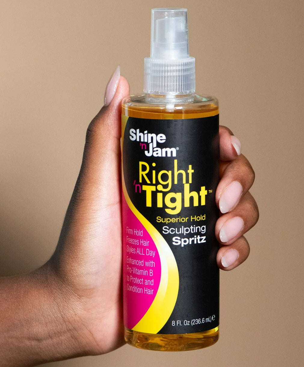 AMPRO SHINE-N-JAM RIGHT N TIGHT SCULPTING SPRITZ