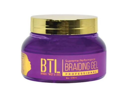 BTL BRAID GEL SUPREME PRPL 8 OZ