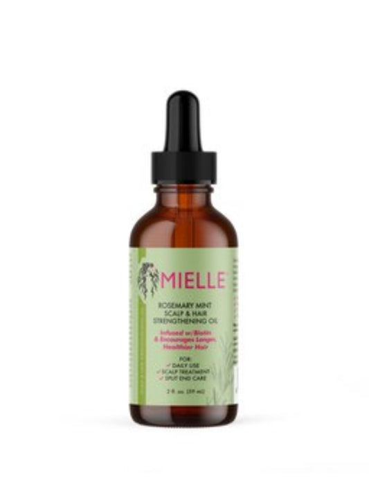 MIELLE ROSE MINT GROWTH OIL 2OZ