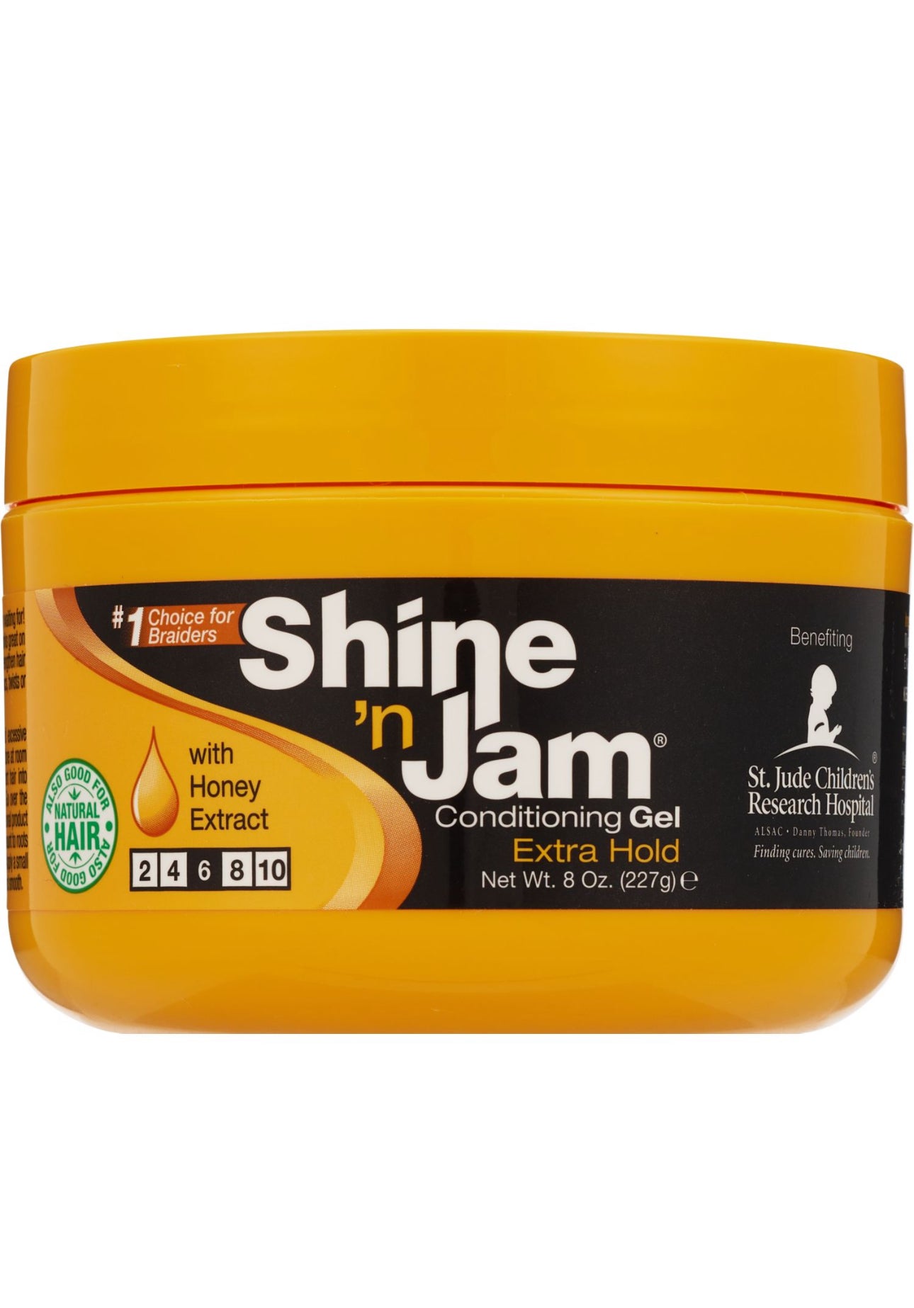 AMPRO SHINE N JAM GEL XHLD 8 OZ