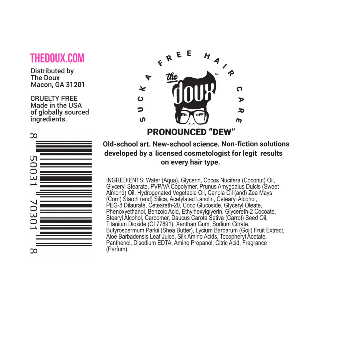 The Doux Bonita Afro Balm
