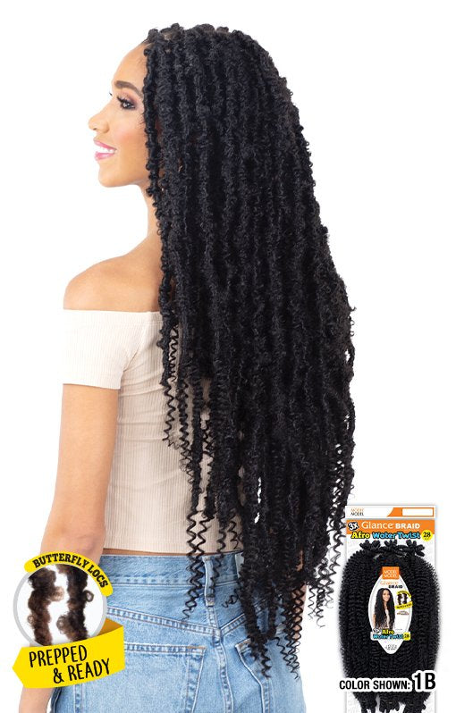MODEL MODEL 3X AFRO WATER TWIST 28"