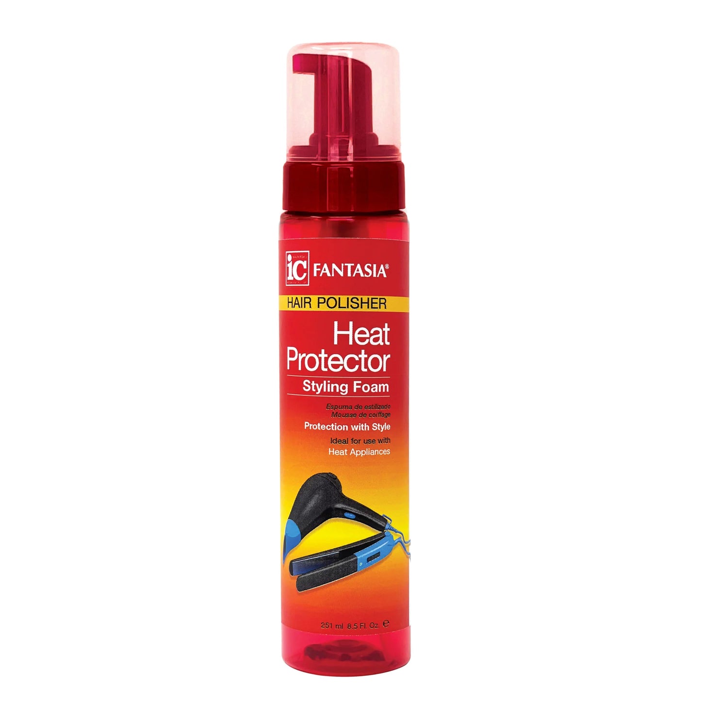 FANT HEAT PROT FOAM 8.5Z/GEL 2Z