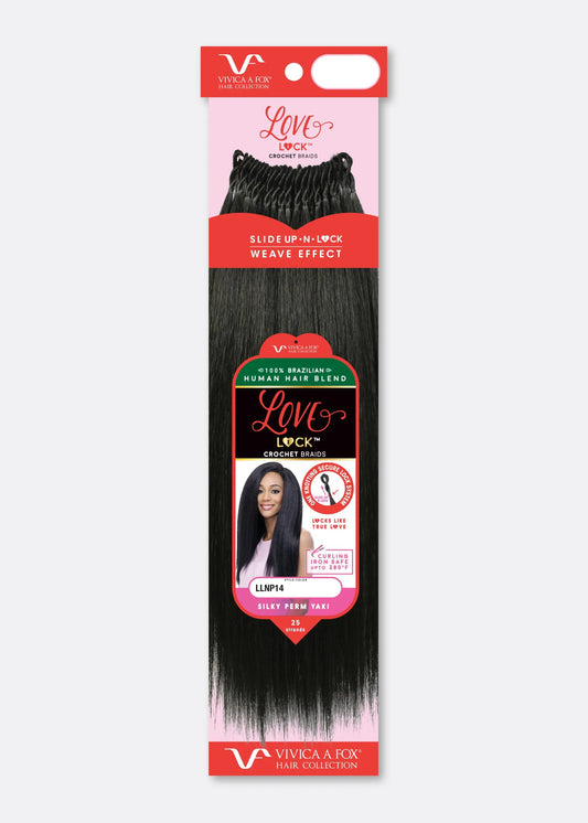 14″ LoveLock Crochet Natural Perm Braid