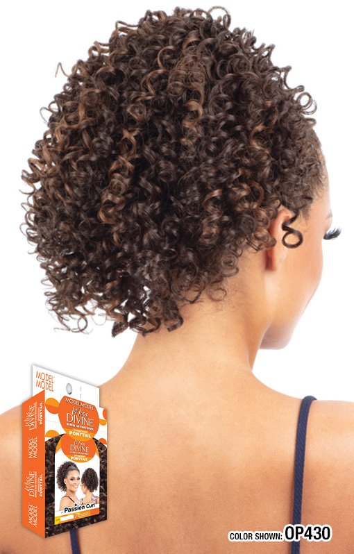 MODEL MODEL PONYTAIL PASSION CURL MISS DIVINE HH BLEND PT 1B