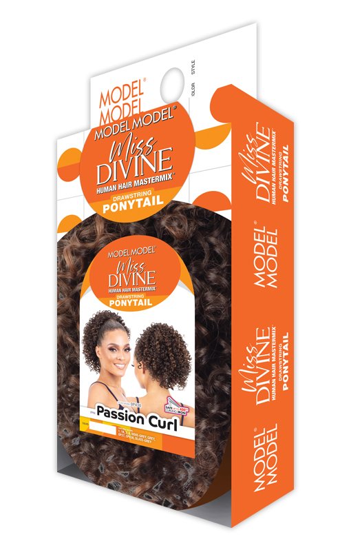 MODEL MODEL PONYTAIL PASSION CURL MISS DIVINE HH BLEND PT 1B