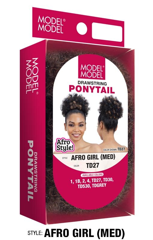 MODEL MODEL AFRO GIRL(MED) PONYTAIL