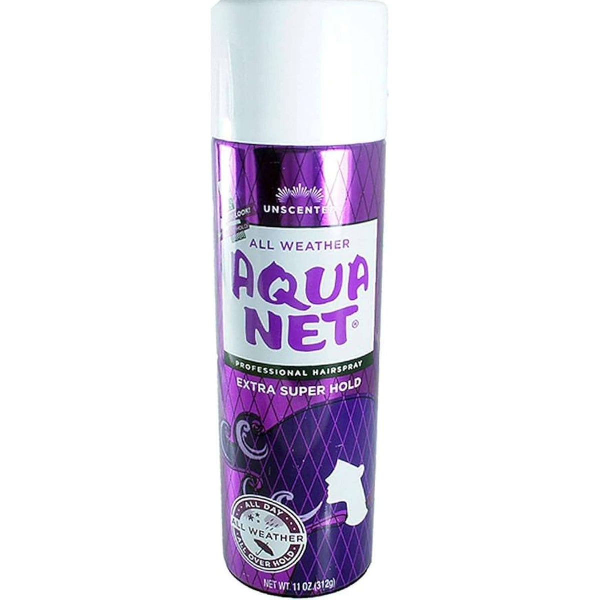 Aqua Net Unscented Hairspray, 11 oz