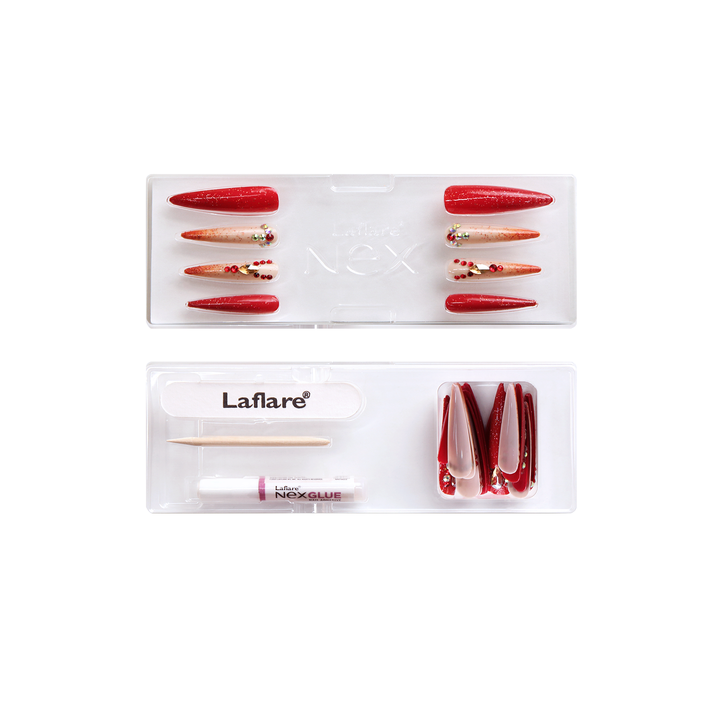 NEX NAIL TIP-EXTRA LONG_STILETTO_STB011