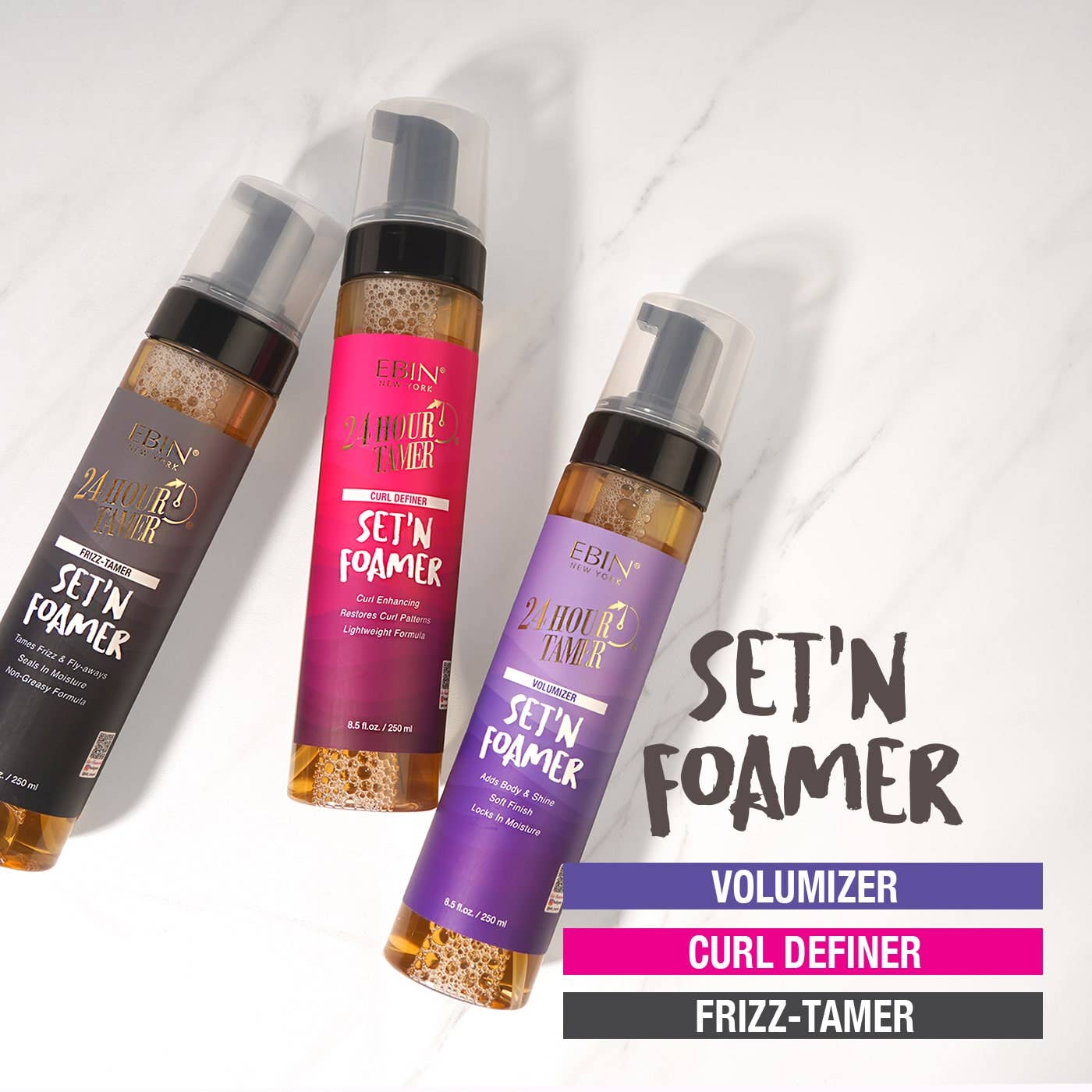 24 Hour Tamer Set'N Foamer - Curl Definer