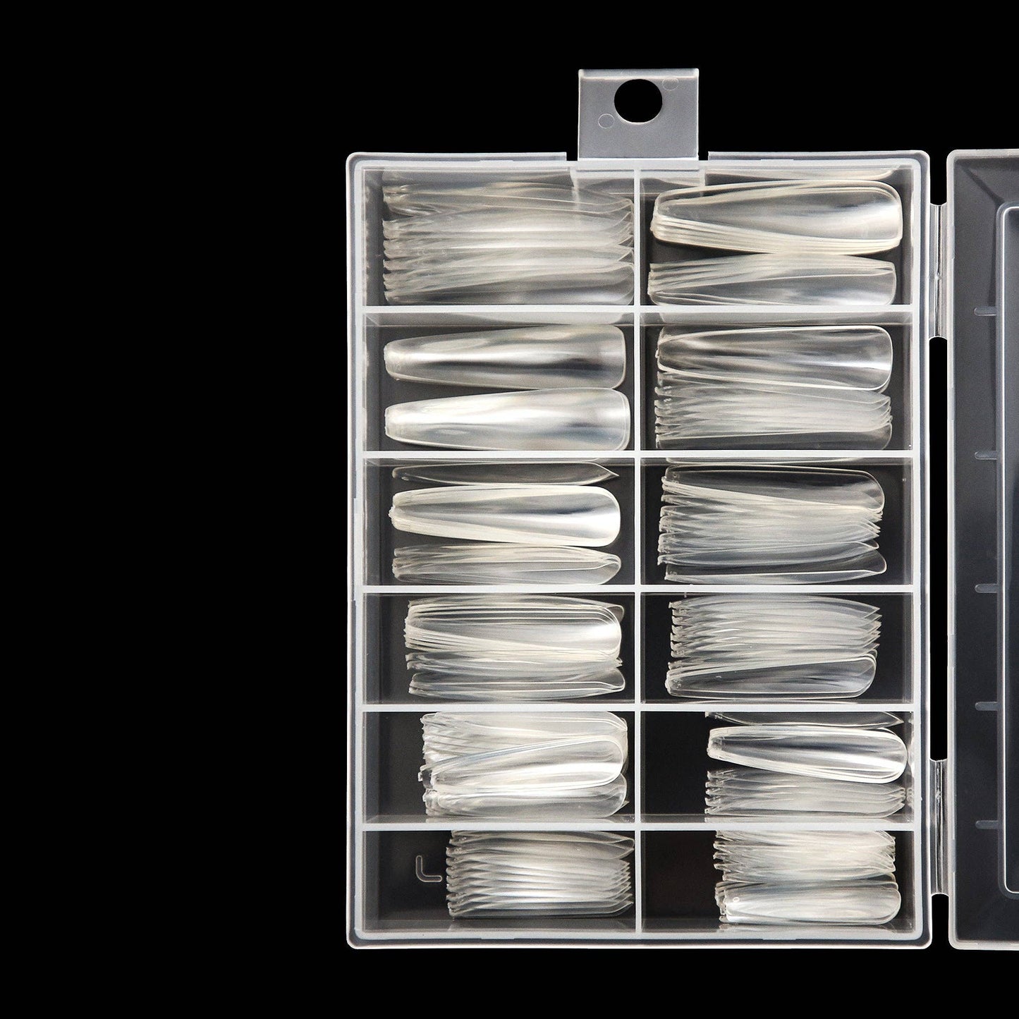NEX 140 NAIL TIP - CLEAR_COFFIN