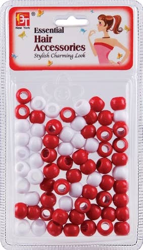 ROUND BEADS -  LARGE - MIX COLOR 1