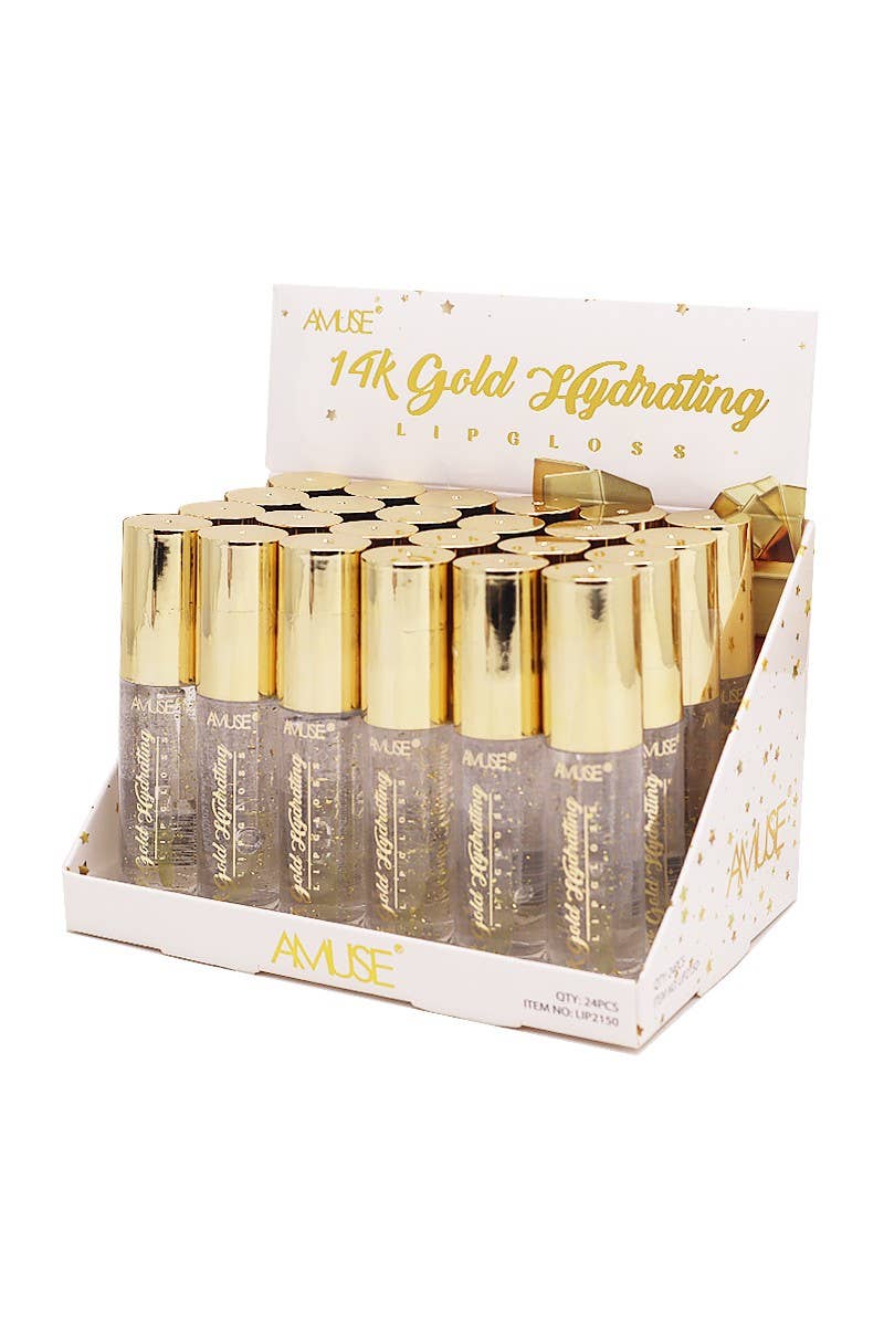 AMUSE 14K Gold Hydrating Lip Gloss